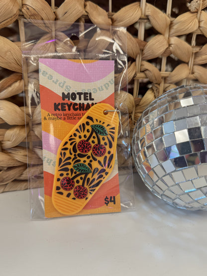 Trendy Motel Keychains