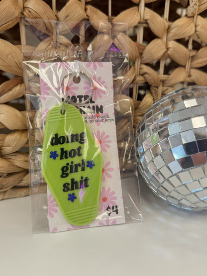 Trendy Motel Keychains