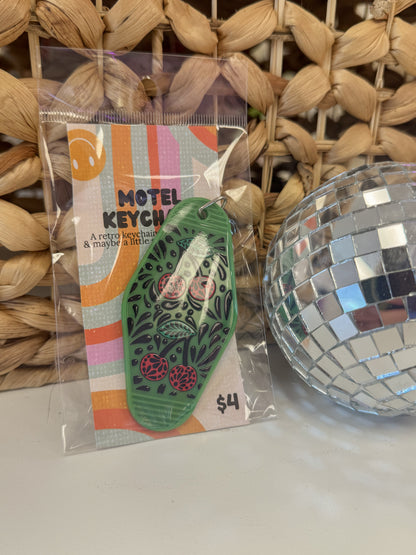 Trendy Motel Keychains