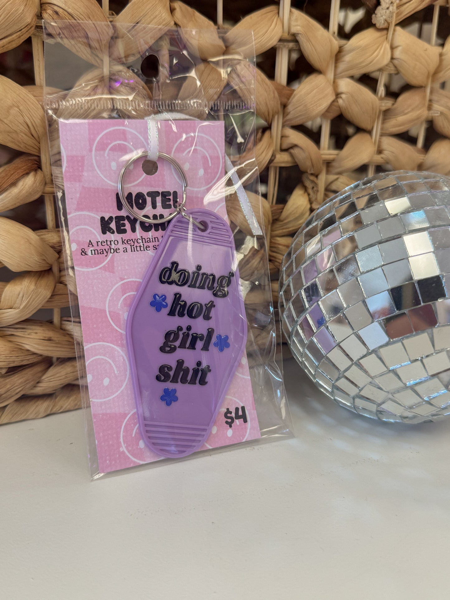 Trendy Motel Keychains