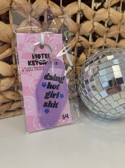 Trendy Motel Keychains
