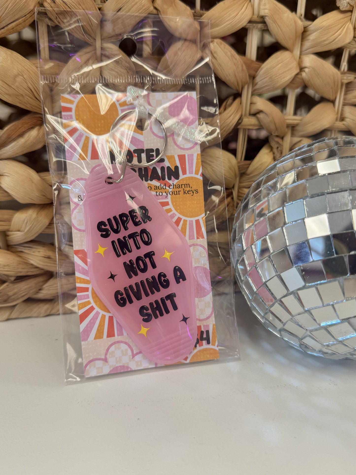 Trendy Motel Keychains