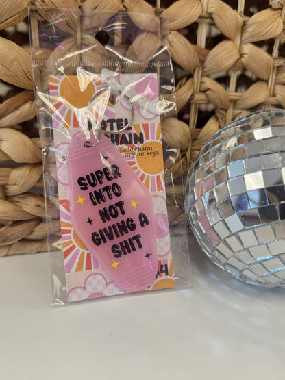 Trendy Motel Keychains