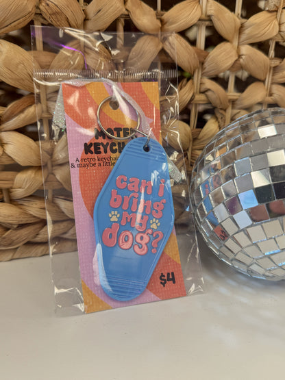 Trendy Motel Keychains