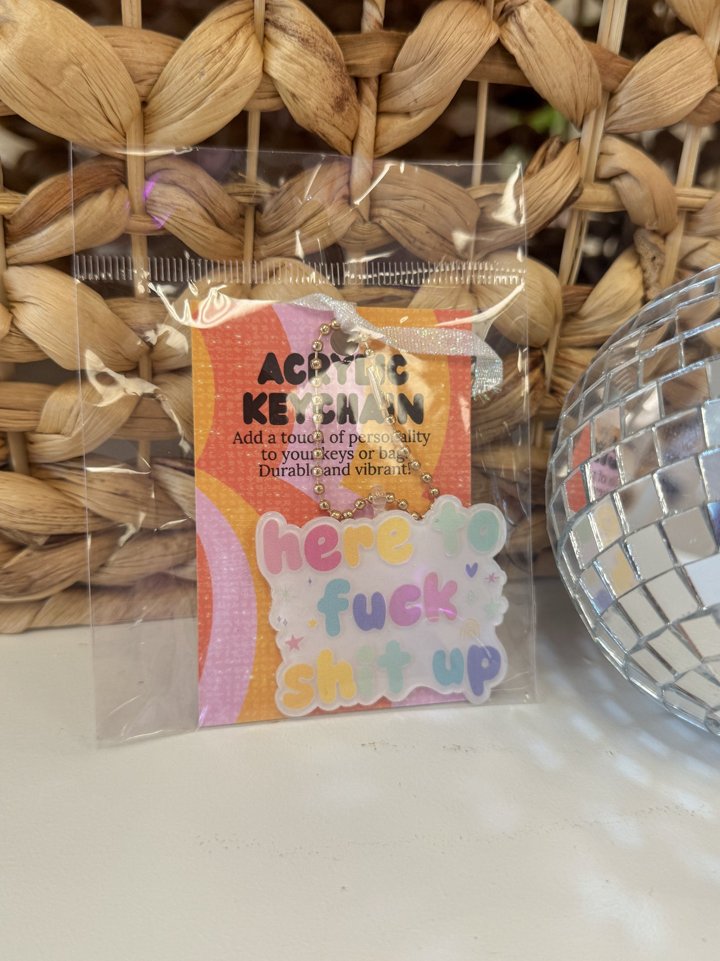 Funny Acrylic Keychains