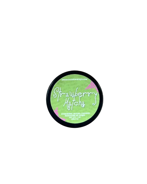 Strawberry Matcha Exfoliating Lip Scrub