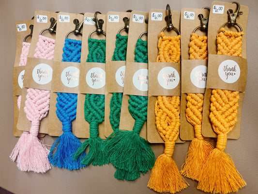 Macramé Keychain