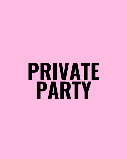 Private Party Deposit