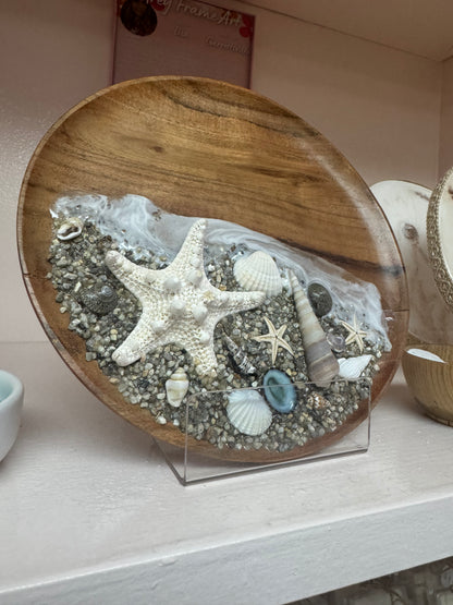 Round Ocean Jewelry Tray