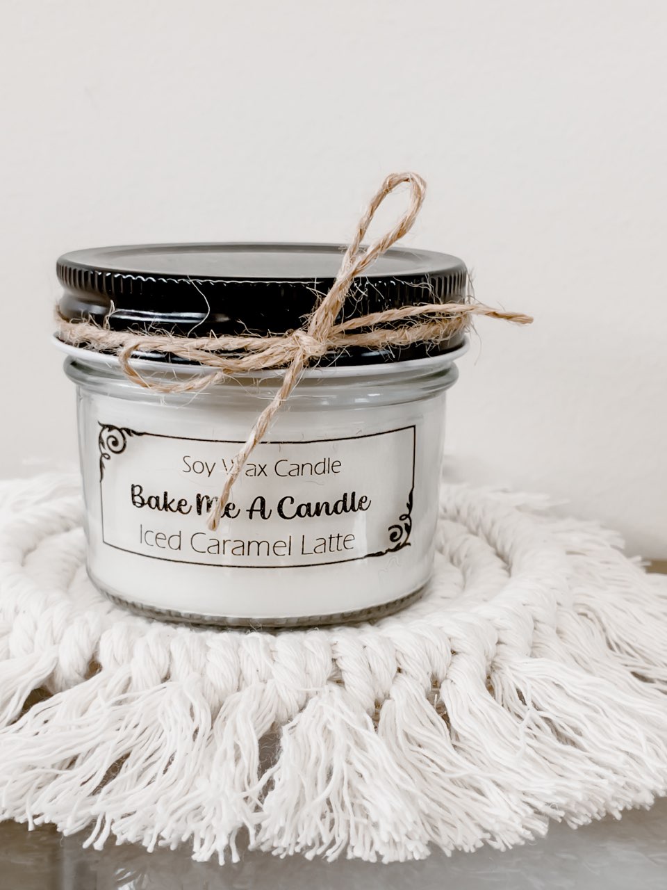 Iced Caramel Latte Candle