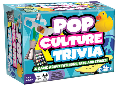 Pop Culture Trivia Card Game