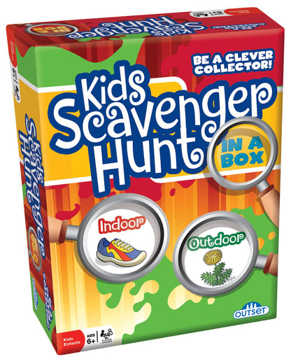 Kids Scavenger Hunt Board Game