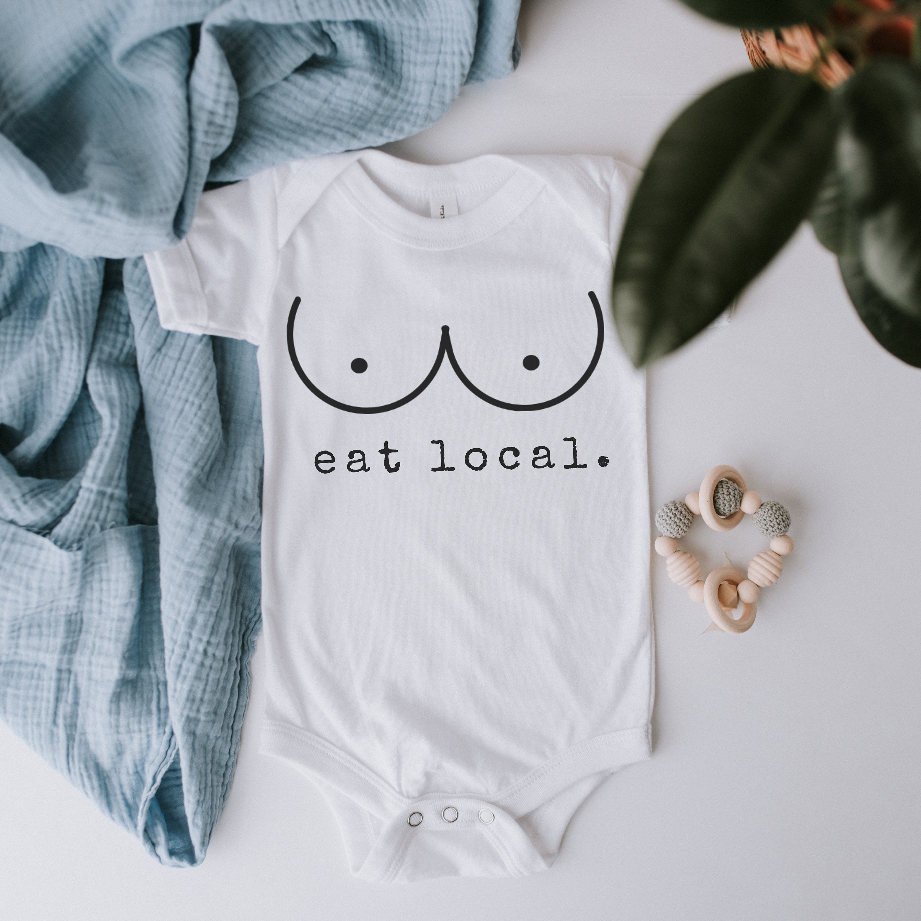 Eat Local Breastfeeding Bodysuit – Always Indie